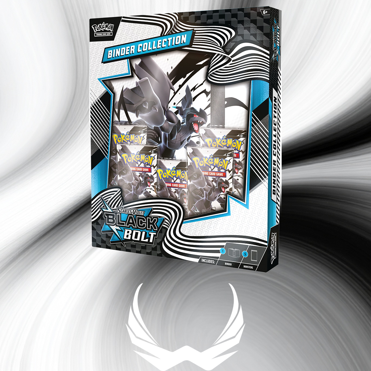 PRE-ORDER - Pokémon TCG: Scarlet & Violet 10.5 - Black Bolt - Binder Collection