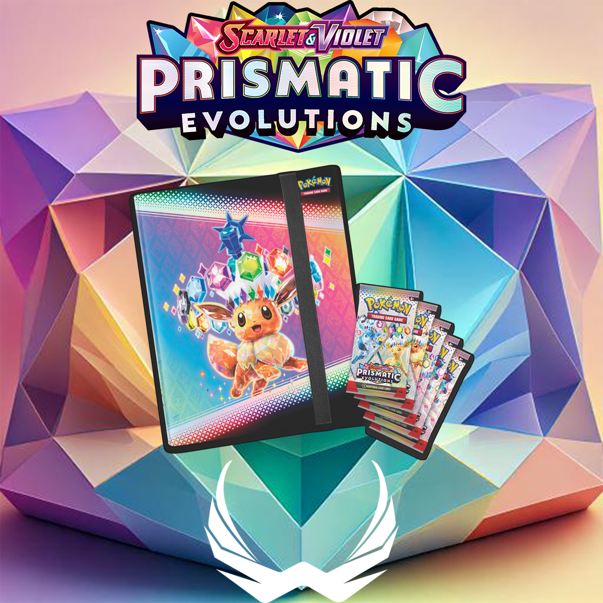 Pokemon Scarlet & Violet Prismatic Evolutions: Binder Collection