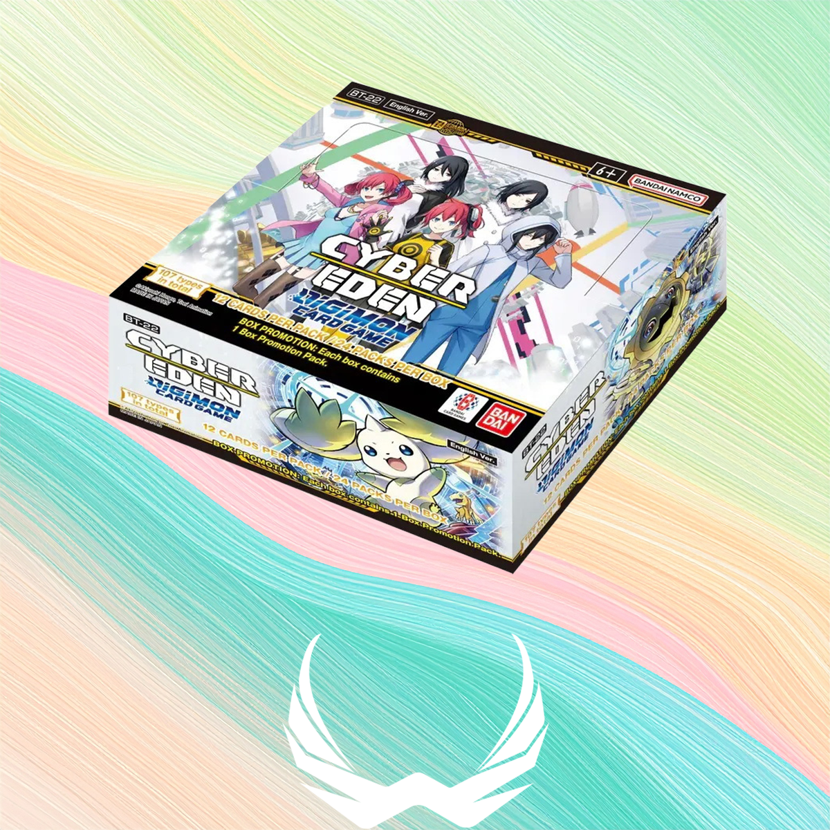 Sealed Magic: The Gathering Booster Boxes Digimon TCG Cyber Eden Booster Box BT-22 (English) 24 Packs, Factory Sealed Sealed Magic: The Gathering Booster Boxes Digimon TCG Cyber Eden Booster Box BT-22 (English) 24 Packs, Factory Sealed