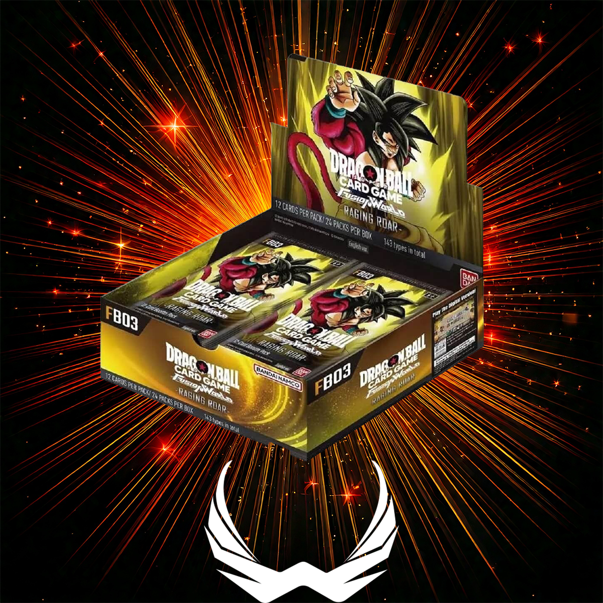 Dragon Ball Super Card Game FB03 - Fusion World - Raging Roar - Booste Wright Cards Dragon Ball Super Card Game FB03 - Fusion World - Raging Roar - Booste Wright Cards