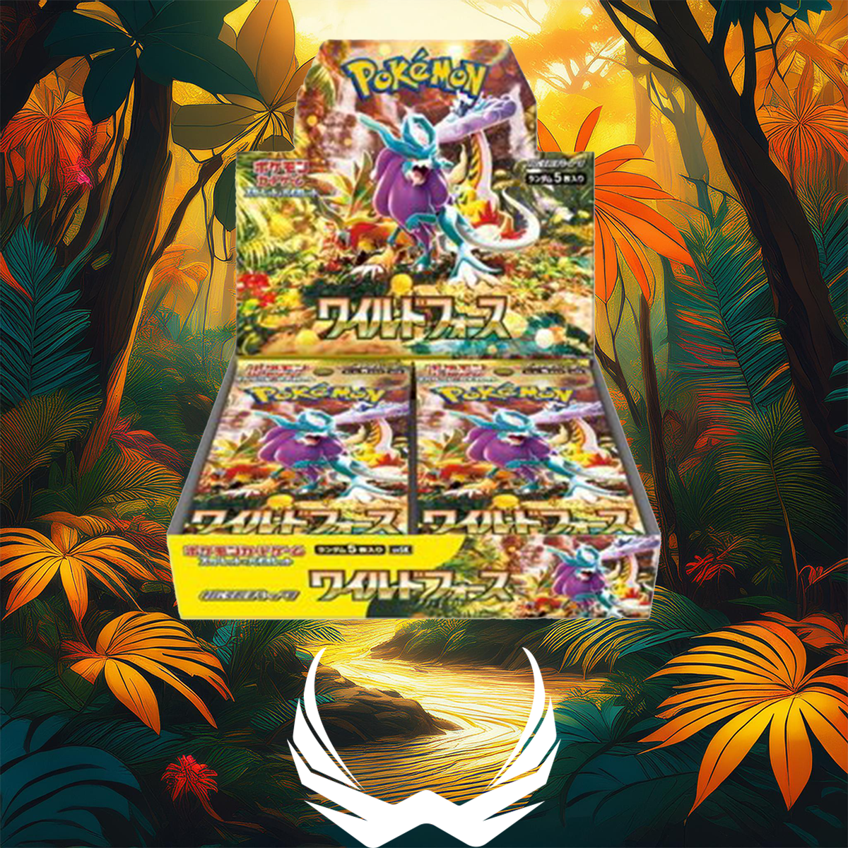 wild force booster box tcgplayer Pokemon Wild Force SV5K Japanese Booster Box – Wright Cards