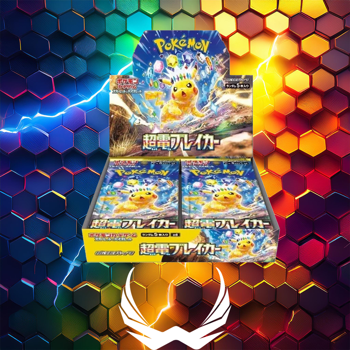 Pokemon Super Electric Breaker SV8 Japanese Booster Box (30 Packs) Wright Cards Pokemon Super Electric Breaker SV8 Japanese Booster Box (30 Packs) Wright Cards