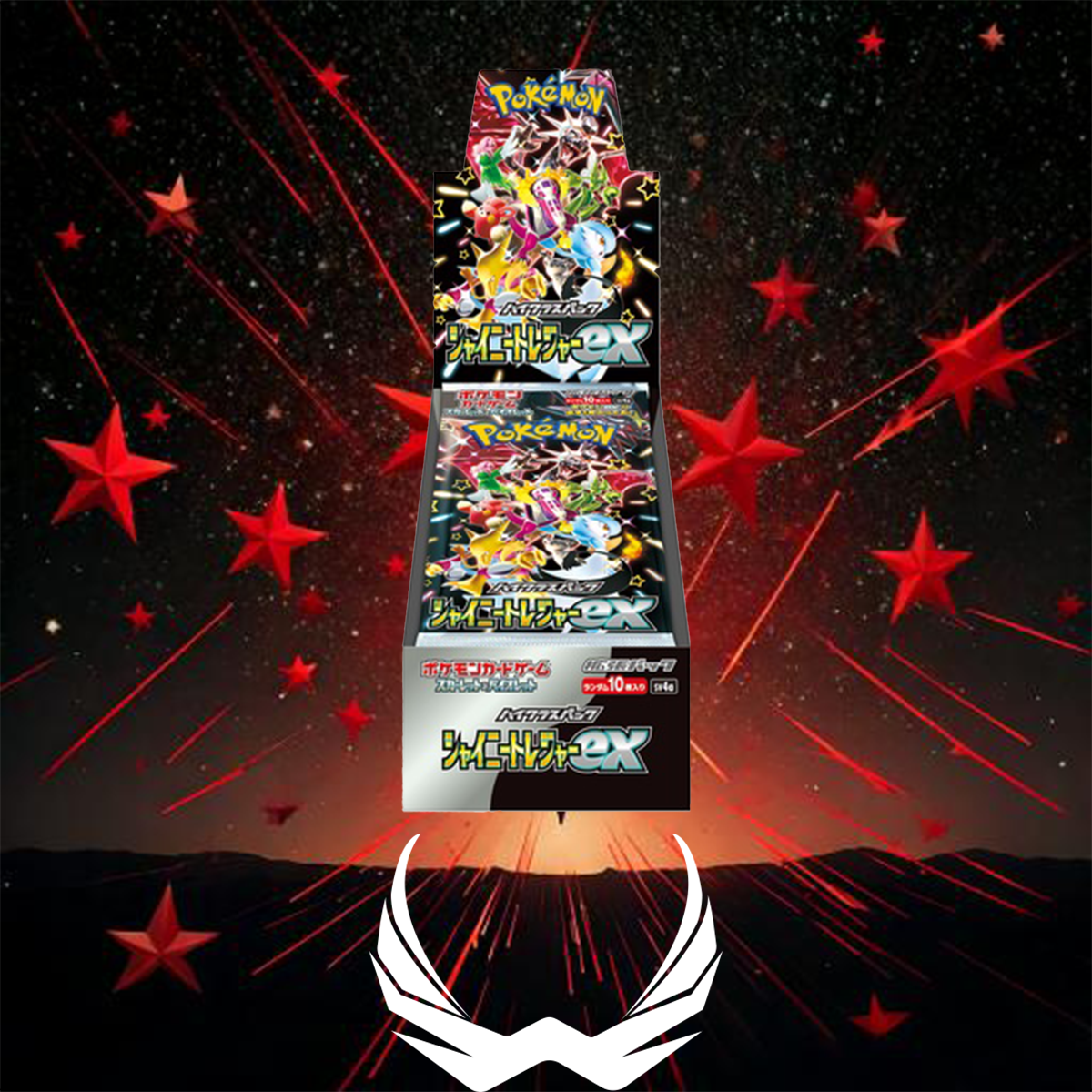 Pokemon Shiny Treasure EX High Class SV4A Japanese Booster Box Wright Cards Pokemon Shiny Treasure EX High Class SV4A Japanese Booster Box Wright Cards