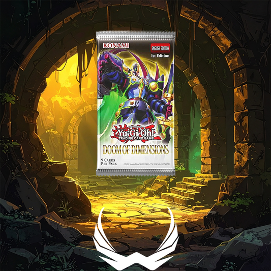 Yu-Gi-Oh Doom of Dimensions Booster Pack (9 Cards)