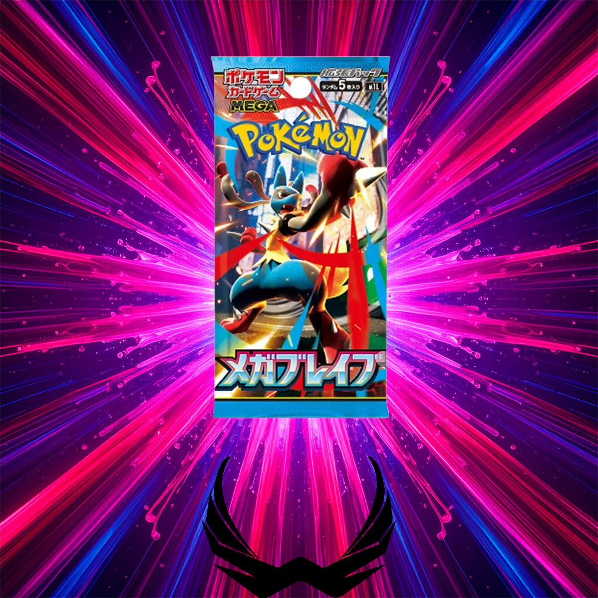 Pokémon Mega Brave M1L Japanese Booster Box (30 Packs)