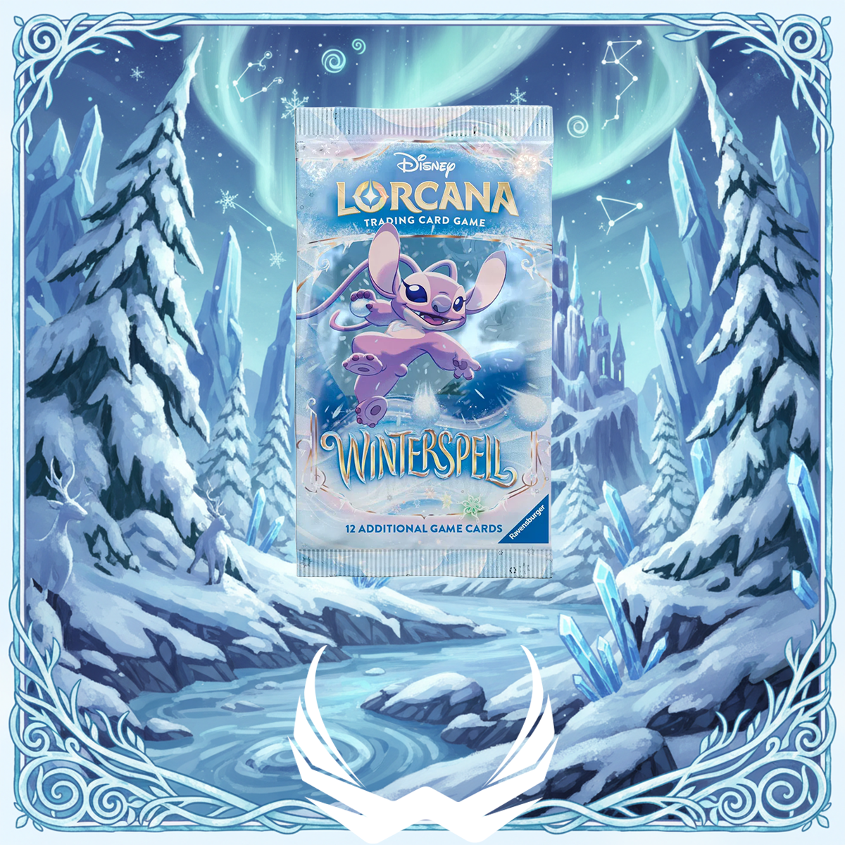 Disney Lorcana TCG – Winterspell Booster Pack Display (24 Packs) – Set 11
