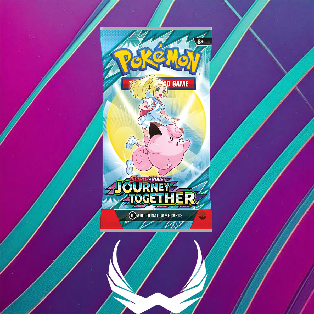 Pokémon TCG: Scarlet & Violet 9 - Journey Together Booster Pack (10 Cards)