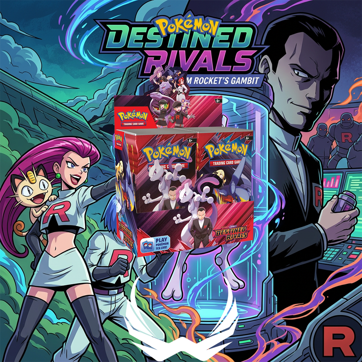 Pokemon Scarlet & Violet: Destined Rivals Booster Box (36 Packs)