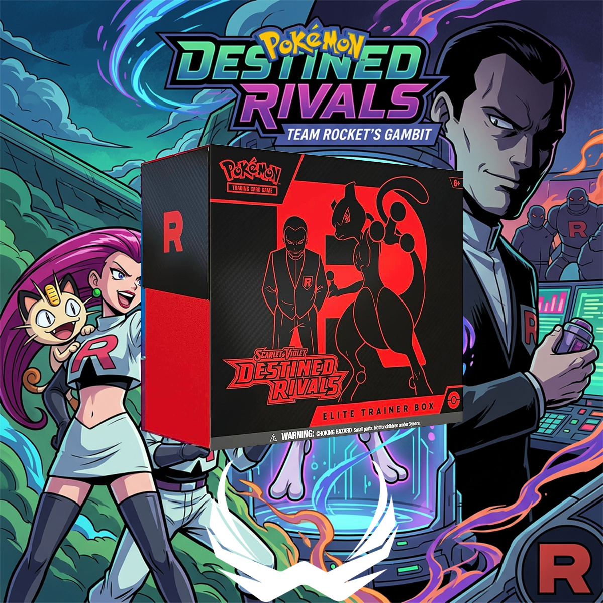 Pokémon TCG: Scarlet & Violet-Destined Rivals Elite Trainer Box