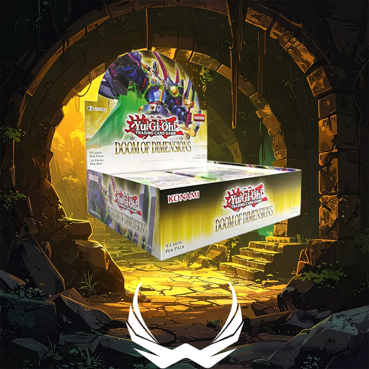 Yu-Gi-Oh Doom of Dimensions Booster Box (24 Packs)