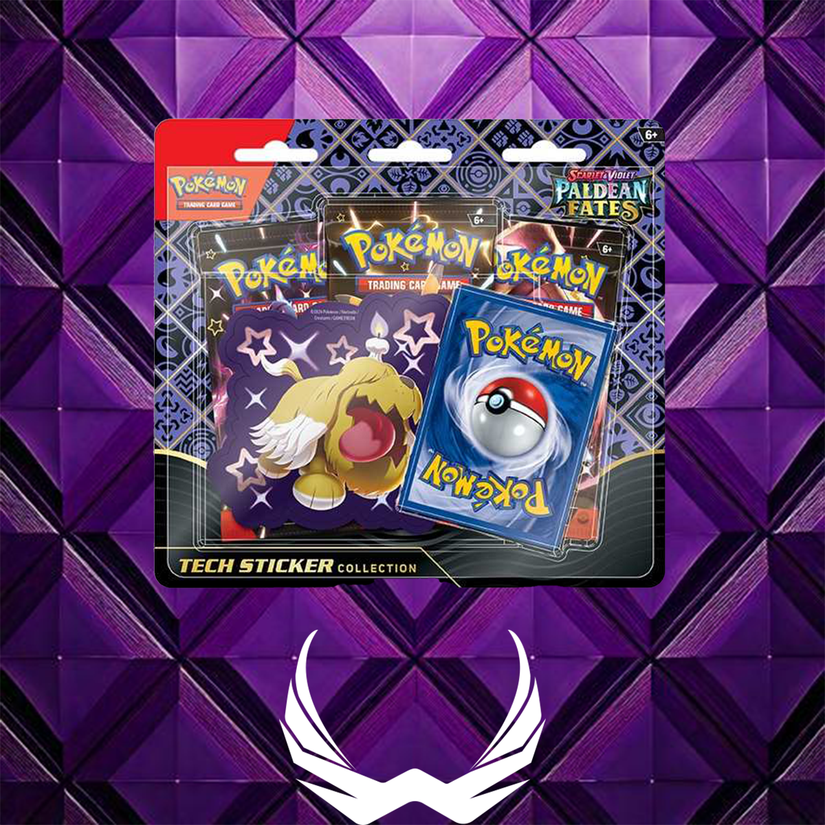 Pokemon TCG Scarlet & Violet Paldean Fates Tech Sticker Collection