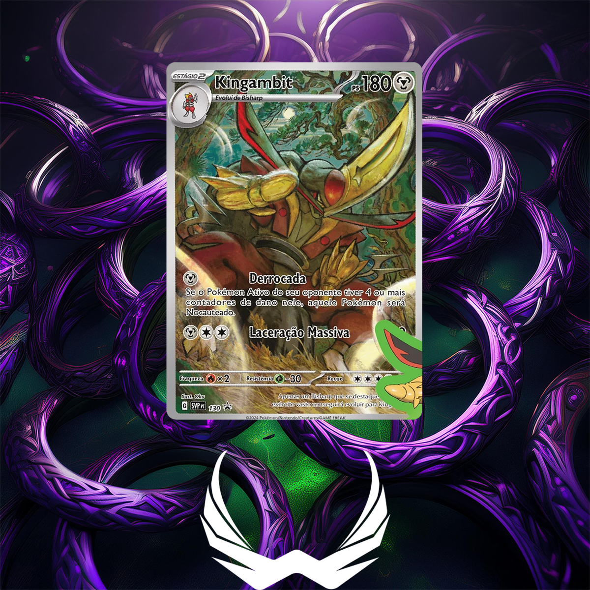Pokemon Scarlet & Violet Shrouded Fable: Kingambit Illustration Rare Collection
