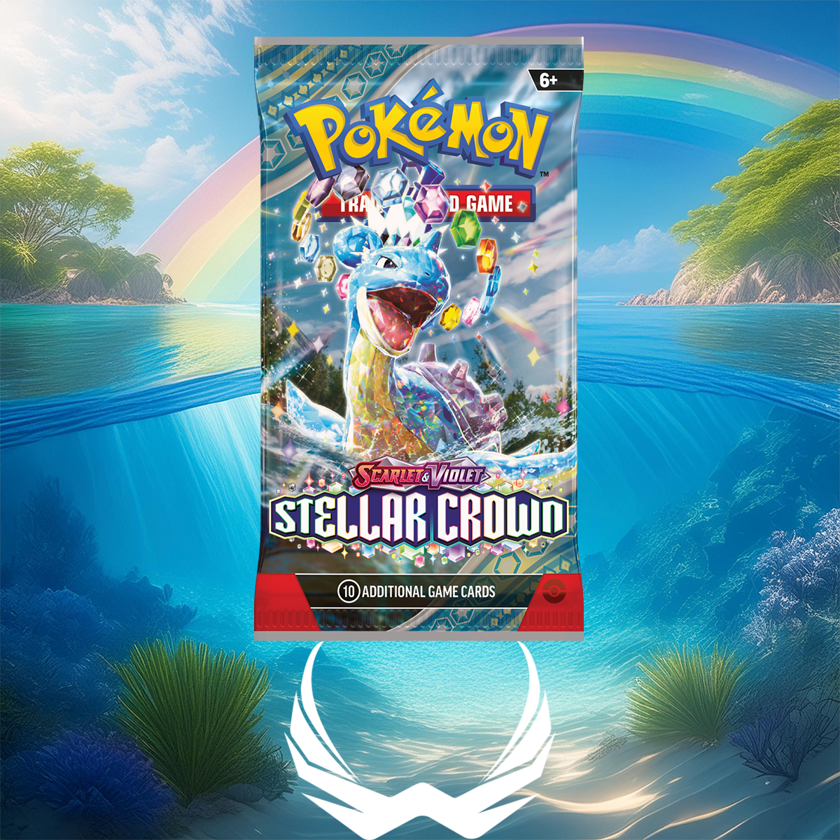 Pokémon TCG: Scarlet & Violet-Stellar Crown Booster Display Box (36 Packs)
