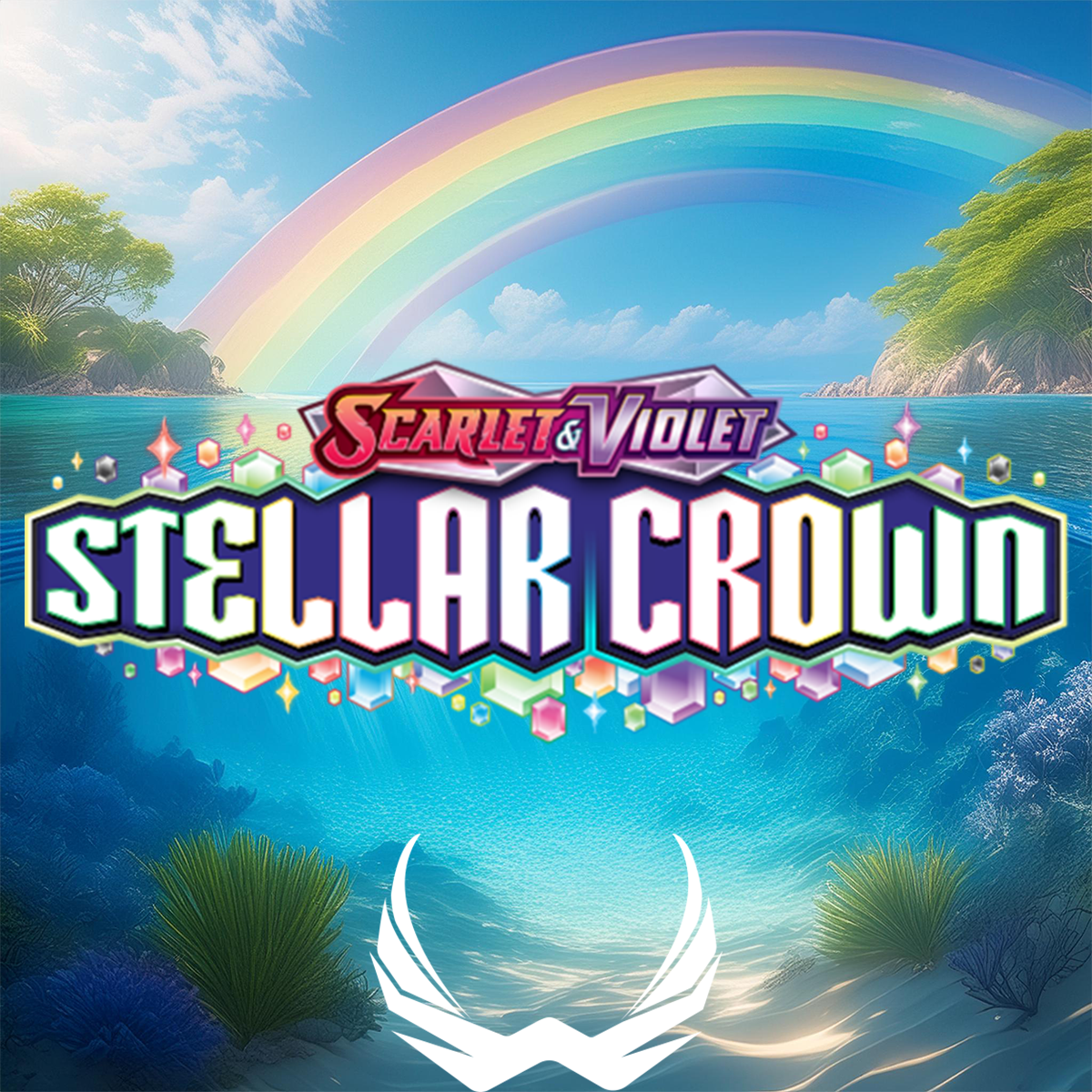 Pokémon TCG: Scarlet & Violet-Stellar Crown Booster Display Box (36 Packs)