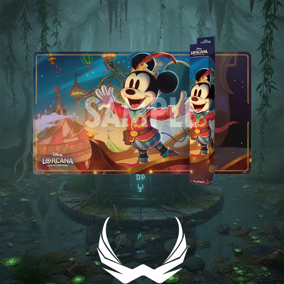 Disney Lorcana TCG - Playmat - Mickey - Set 10 Wright Cards Disney Lorcana TCG - Playmat - Mickey - Set 10 Wright Cards