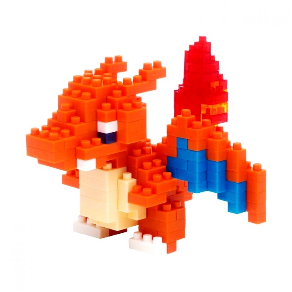 Nanoblock Pokemon Character Pack - Charizard