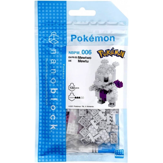Nanoblock Pokemon Character Pack - Mewtwo