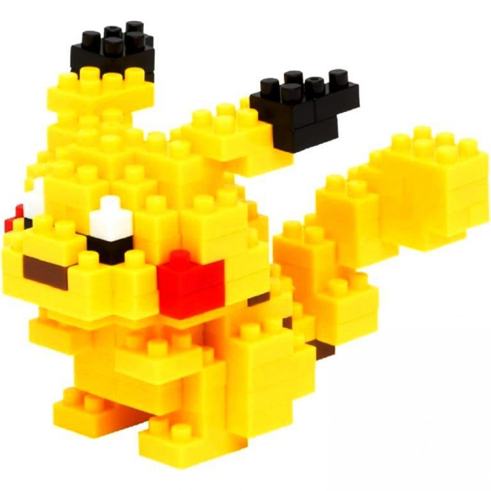 Nanoblock Pokemon Character Pack - Pikachu