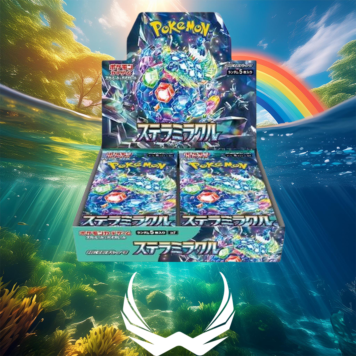 Pokemon Stellar Miracle SV7 Japanese Booster Box (30 Packs) Wright Cards Pokemon Stellar Miracle SV7 Japanese Booster Box (30 Packs) Wright Cards