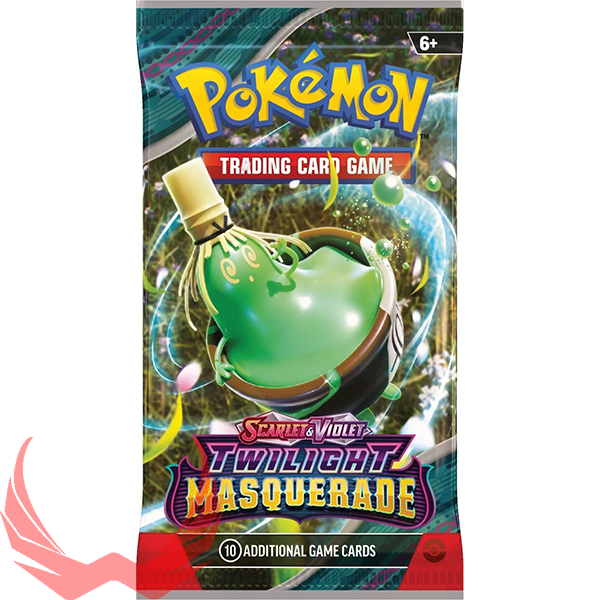Pokémon TCG: Scarlet & Violet-Twilight Masquerade Booster Pack (10 Cards)