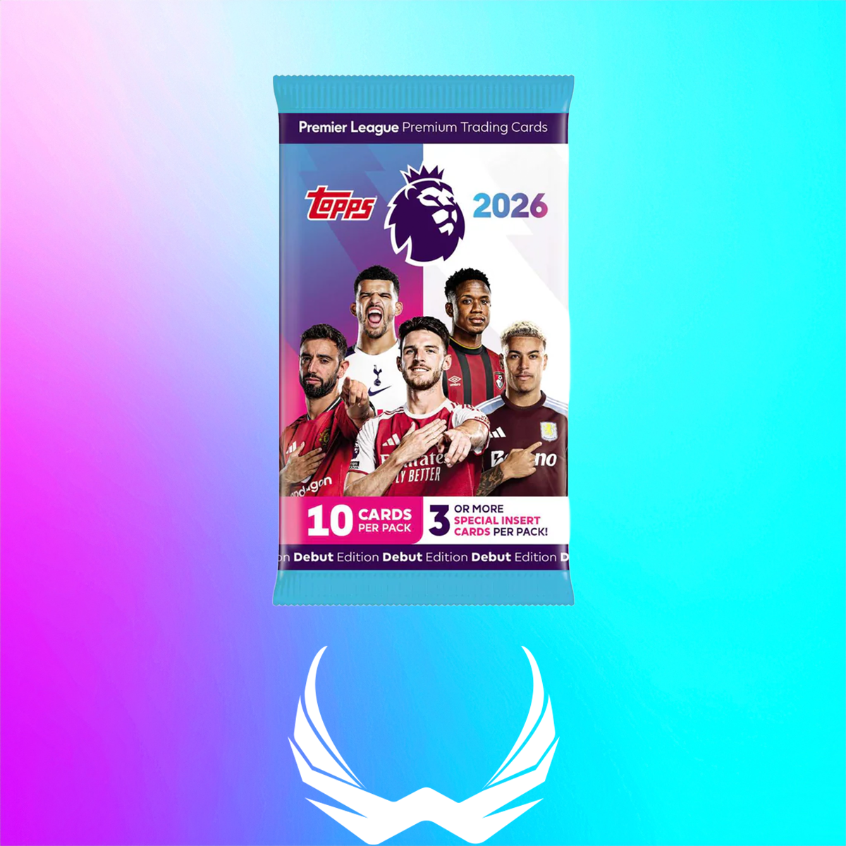 Topps Premier League 2025/26 Card Packet (10 Cards)
