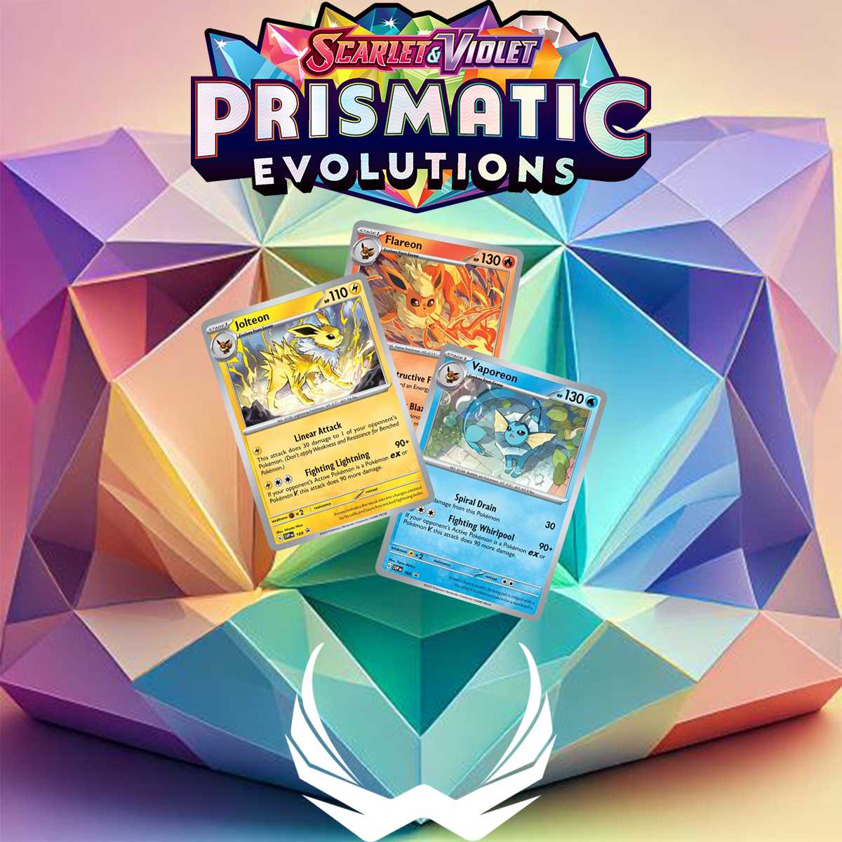 Pokemon Scarlet & Violet Prismatic Evolutions: Poster Collection