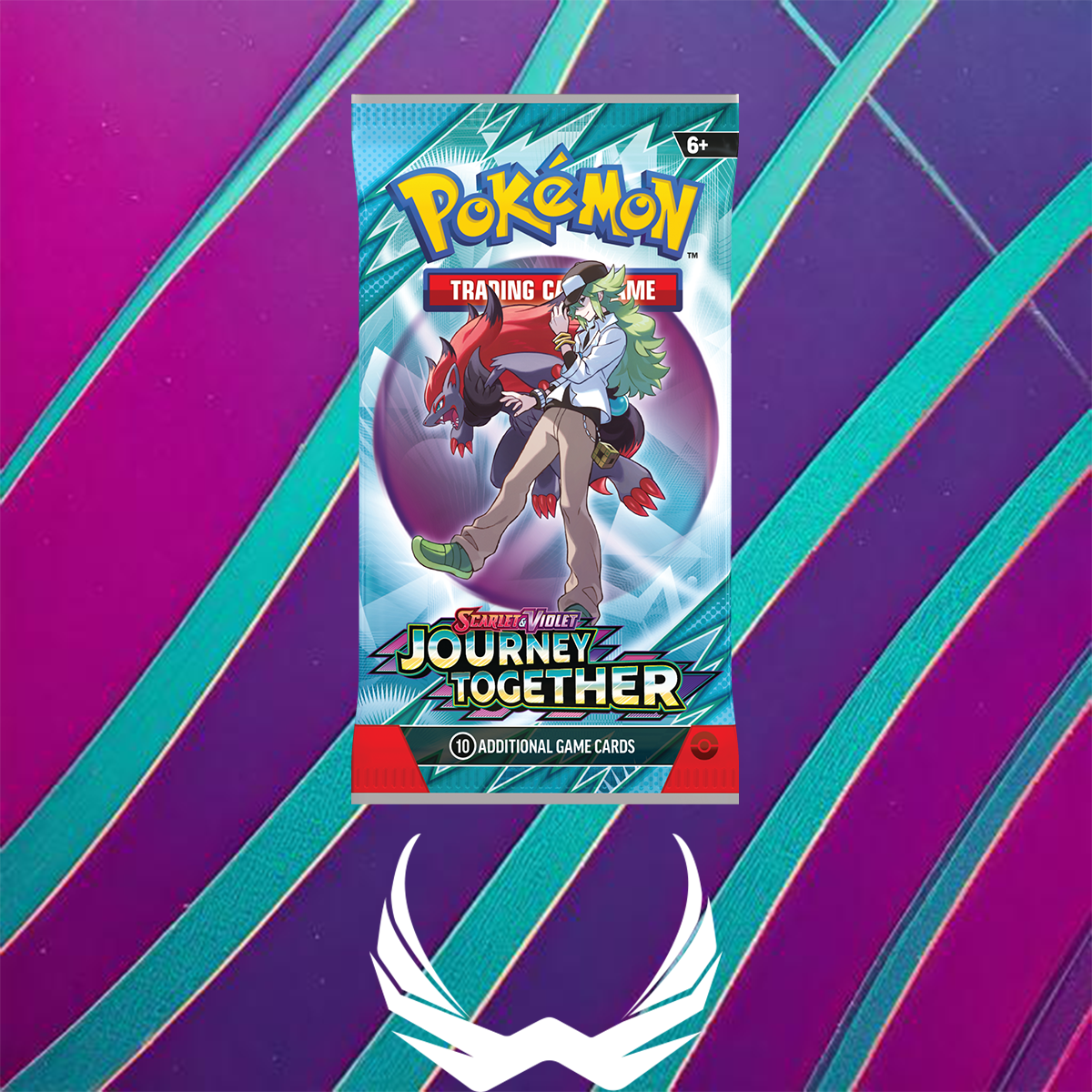 Pokémon TCG: Scarlet & Violet 9 - Journey Together Booster Pack (10 Cards)