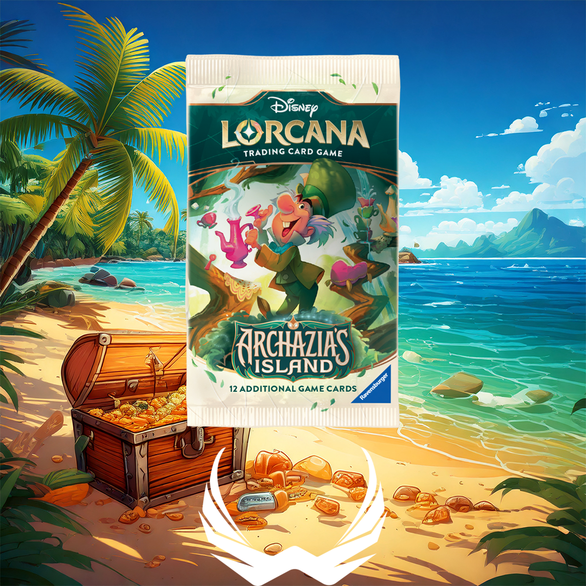 Disney Lorcana Archazia's Island Booster Display (24 Packs)