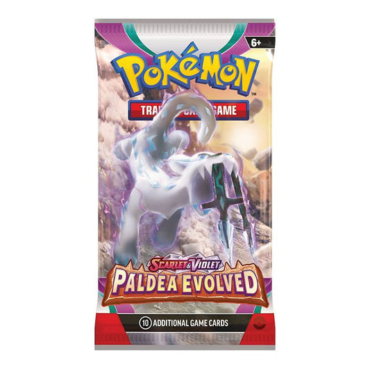 Pokemon Scarlet & Violet Paldea Evolved: Booster Pack (10 Cards)