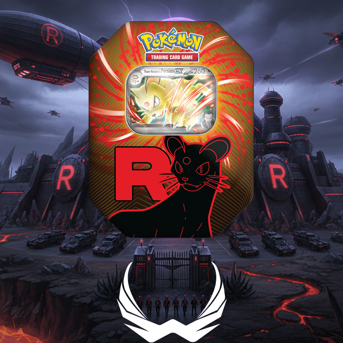 Pokémon TCG: Team Rocket Tin
