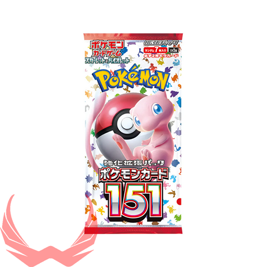 Pokemon 151 SV2A Japanese Booster Pack (7 Cards)