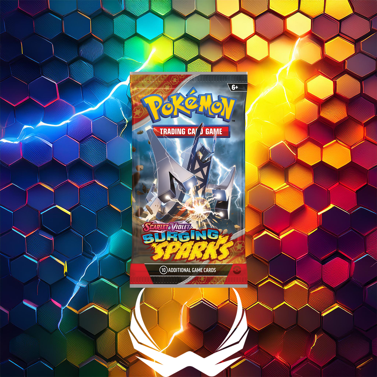 Pokemon Scarlet & Violet Surging Sparks: Booster Pack (10 Cards)