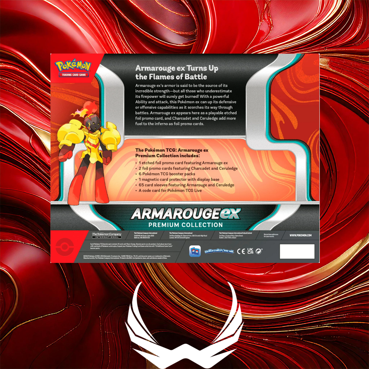 Pokemon TCG Armarouge EX Premium Collection Box