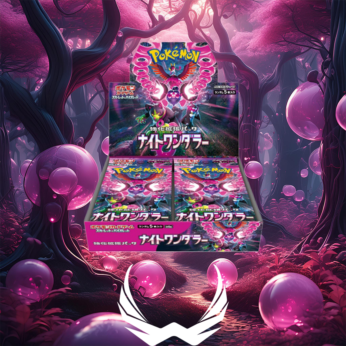 Pokemon Night Wanderer SV6A Japanese Booster Box Wright Cards Pokemon Night Wanderer SV6A Japanese Booster Box Wright Cards