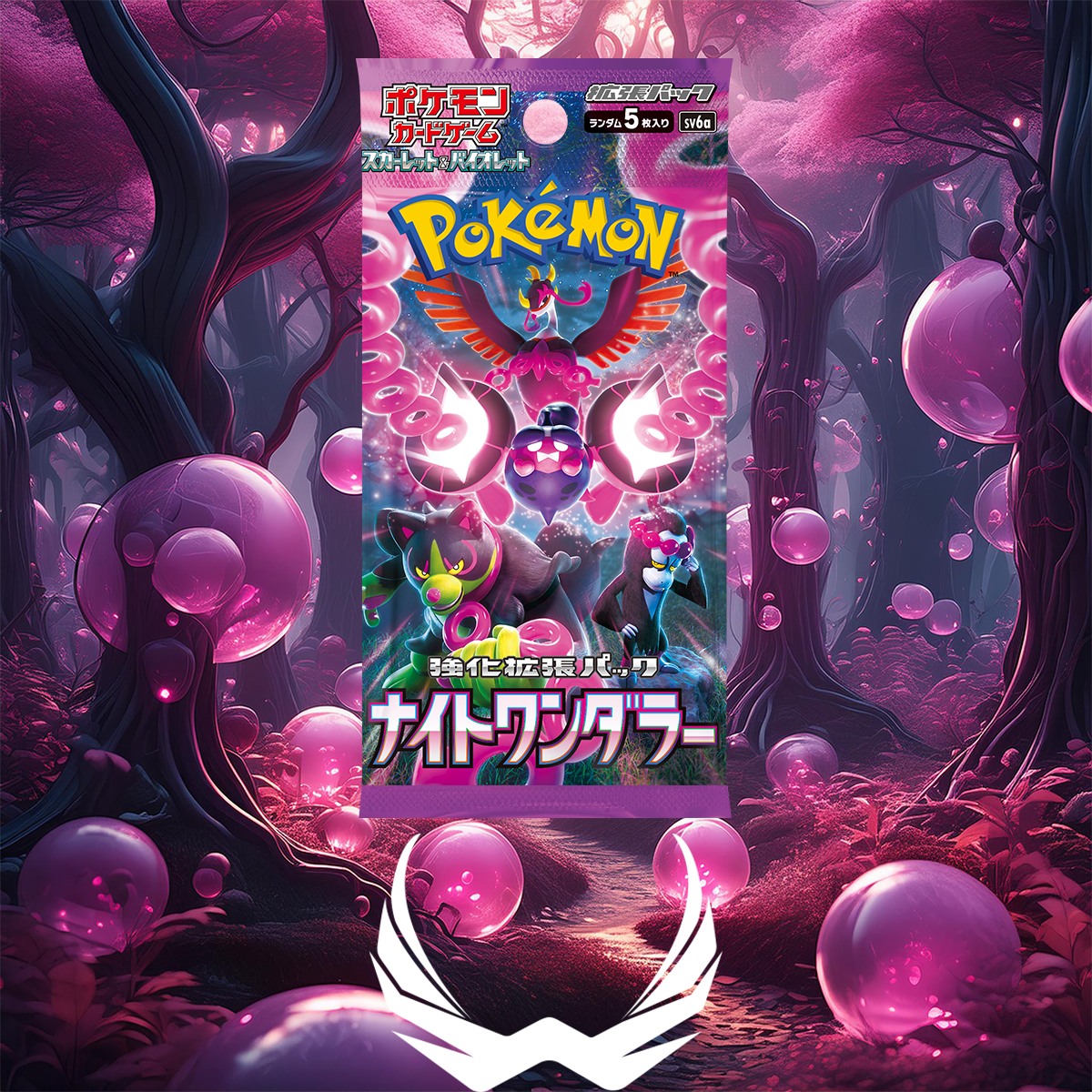 Pokemon Night Wanderer SV6A Japanese Booster Box Wright Cards Pokemon Night Wanderer SV6A Japanese Booster Box Wright Cards