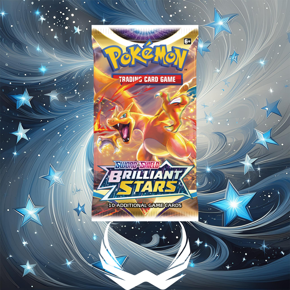 Pokemon TCG Brilliant Stars: Booster Pack (10 Cards)