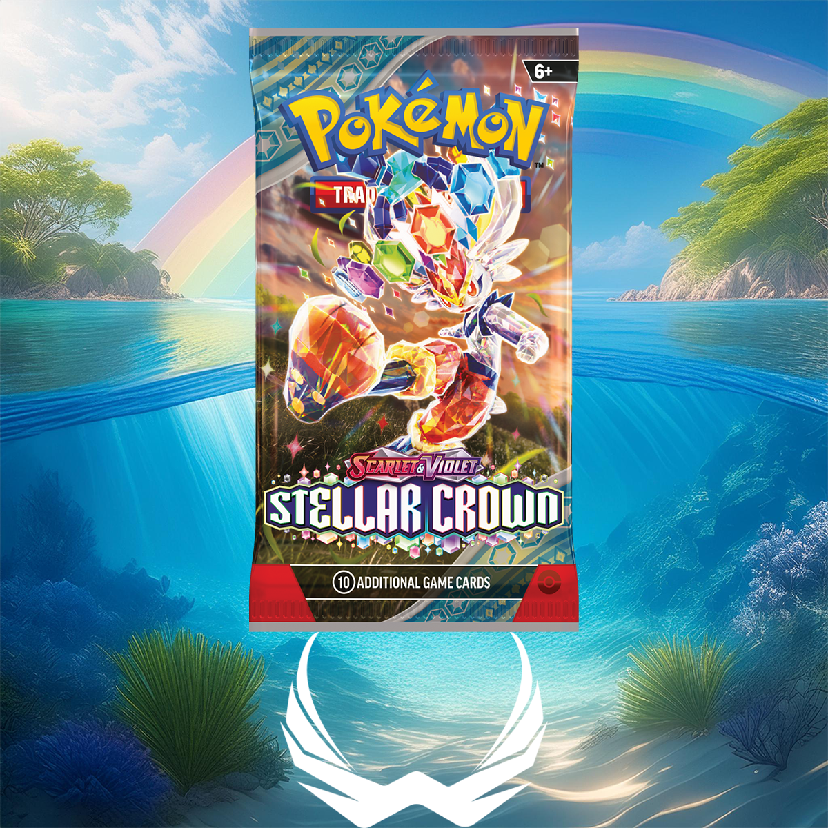 PRE-ORDER - Pokémon TCG: Scarlet & Violet-Stellar Crown Booster Display Box (36 Packs)