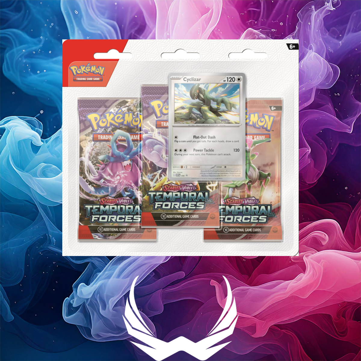 Pokemon TCG Scarlet & Violet Temporal Forces: 3 Pack Blister