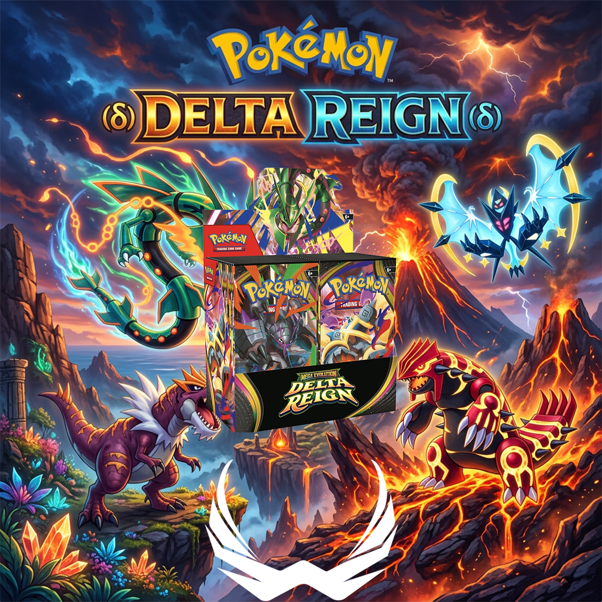 [PRE-ORDER] Pokémon TCG: Mega Evolution Delta Reign - Booster Box