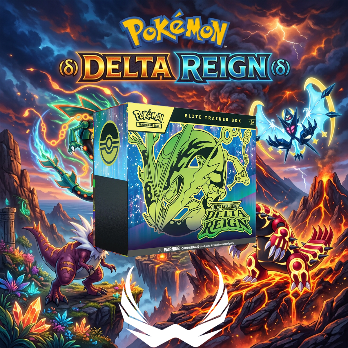 [PRE-ORDER] Pokémon TCG: Mega Evolution Delta Reign - Elite Trainer Box