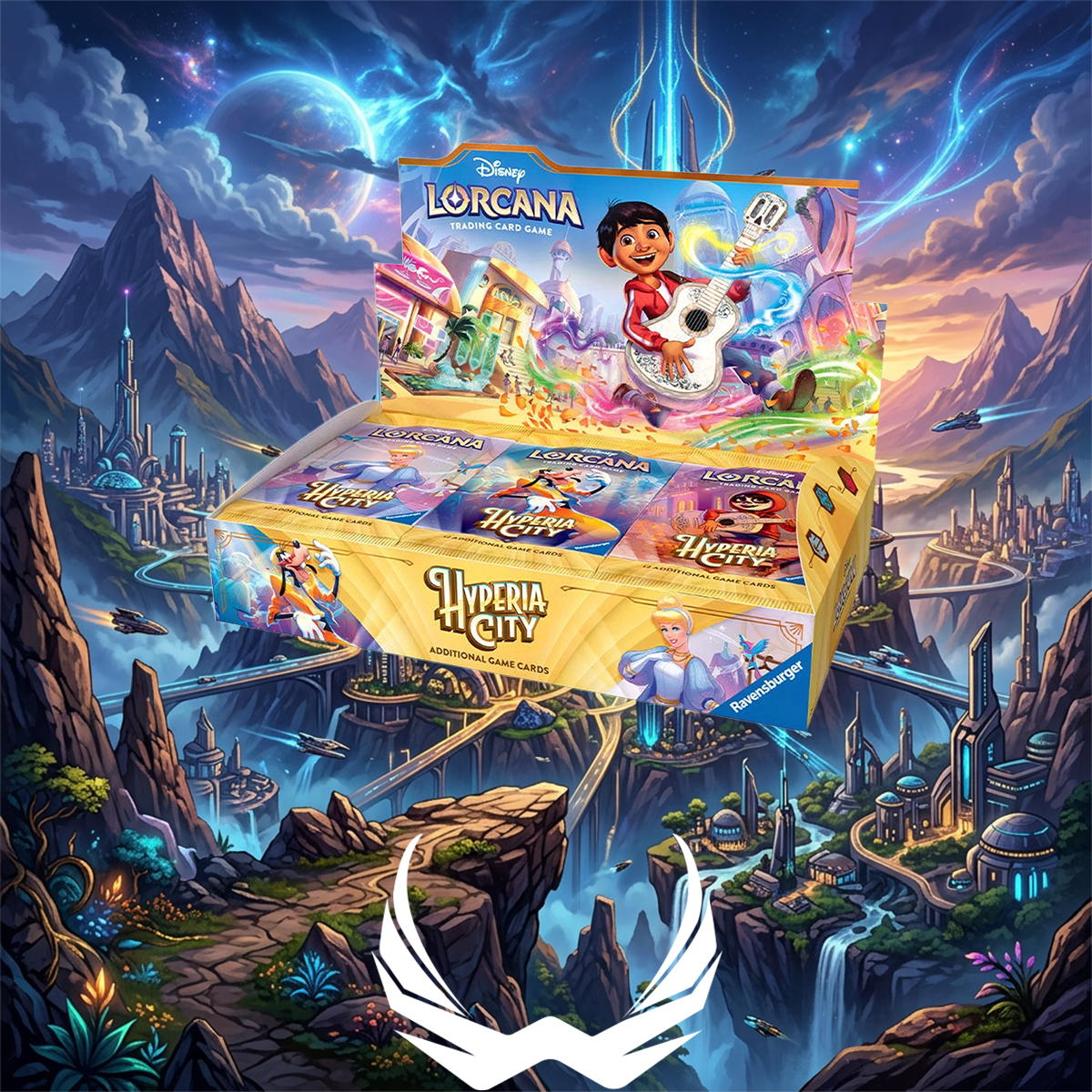Disney Lorcana Hyperia City Booster Box