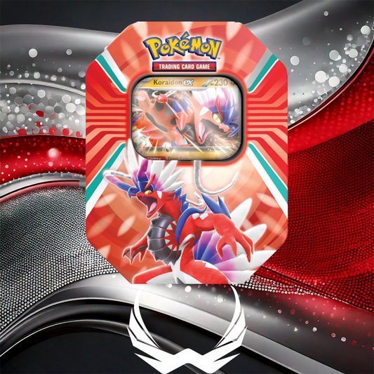 Pokemon TCG Paldea Legends Koraidon Gift Tin