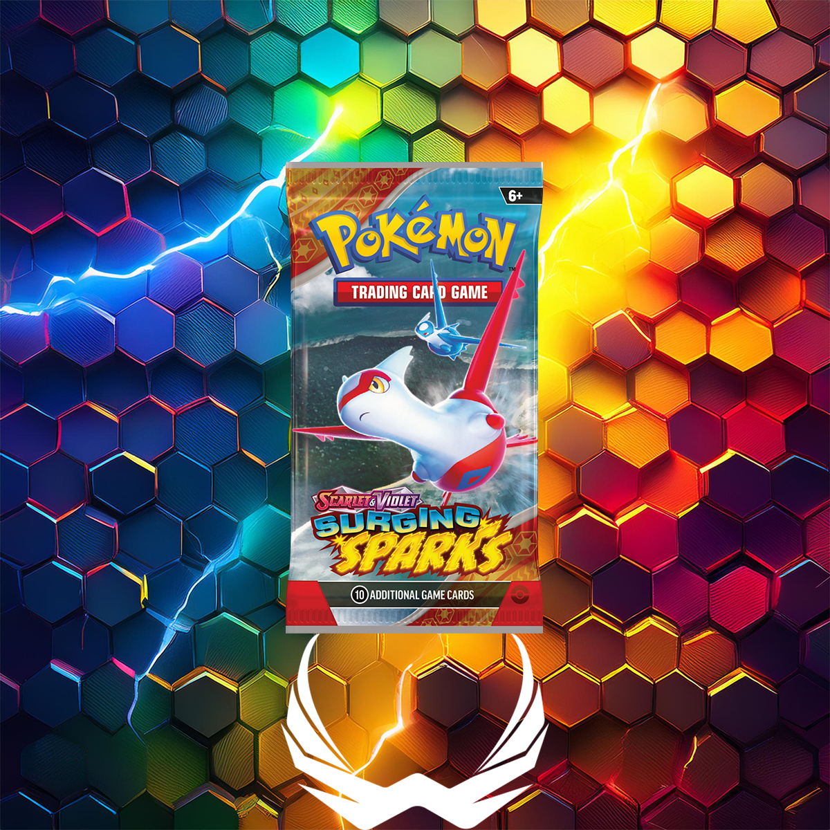 Pokemon Scarlet & Violet Surging Sparks: Booster Pack (10 Cards)