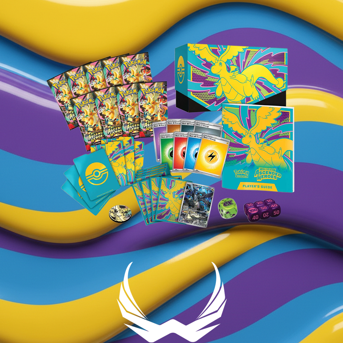 [PRE-ORDER] Pokémon TCG: Mega Evolution Ascended Heroes - Elite Trainer Box