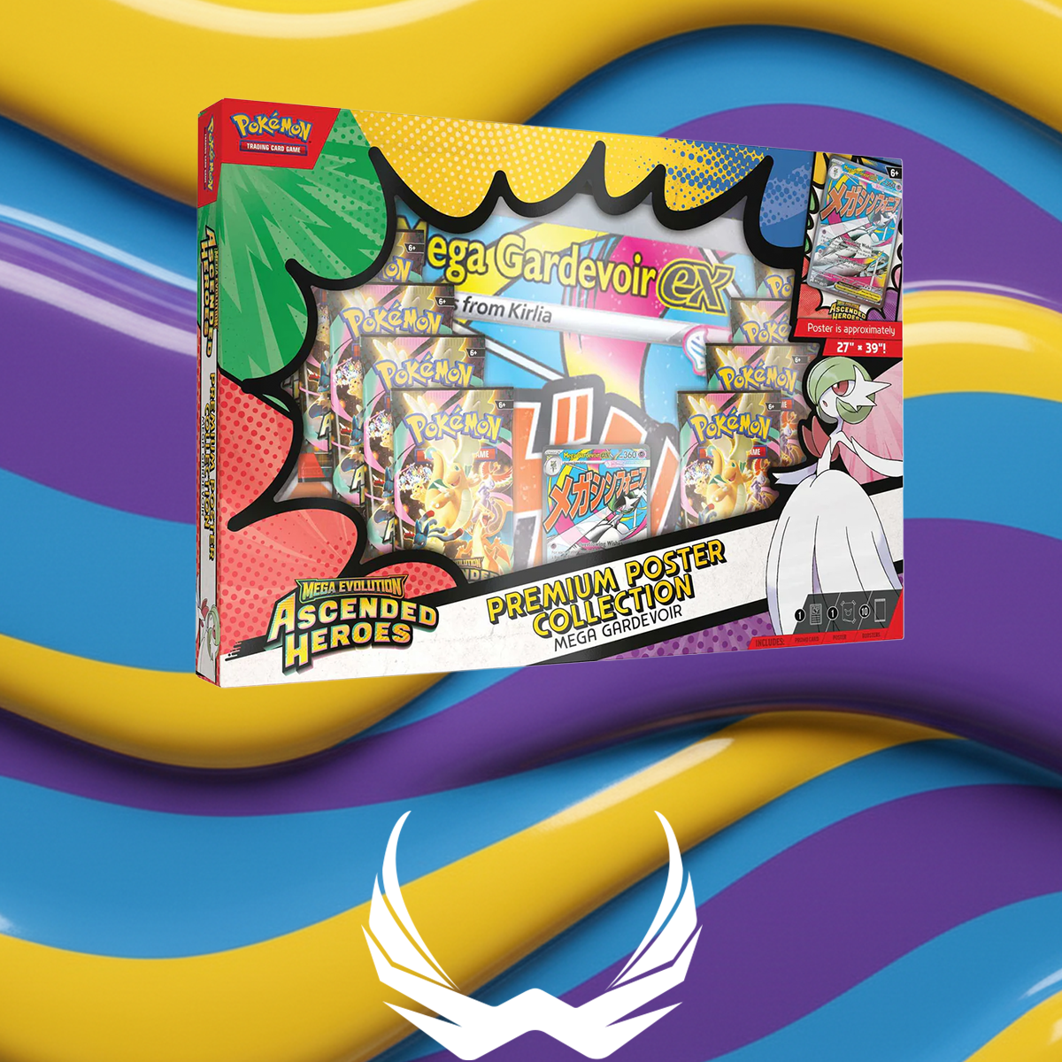 [PRE-ORDER] Pokémon TCG: Mega Evolution Ascended Heroes - Premium Poster Collection