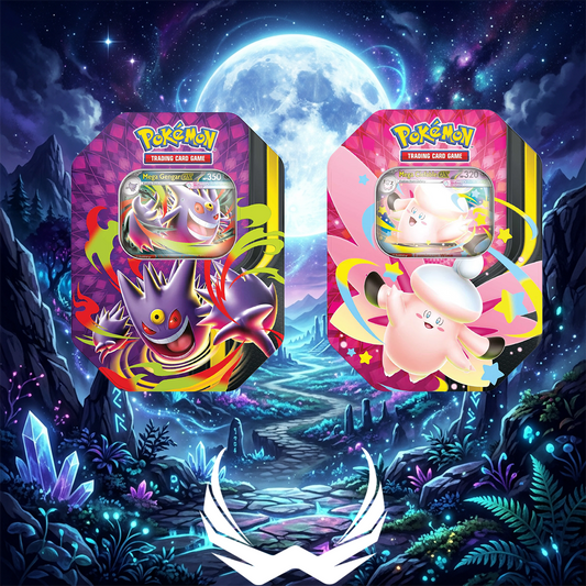 [PRE-ORDER] Pokémon TCG: Mega Moonlit Tins Combo