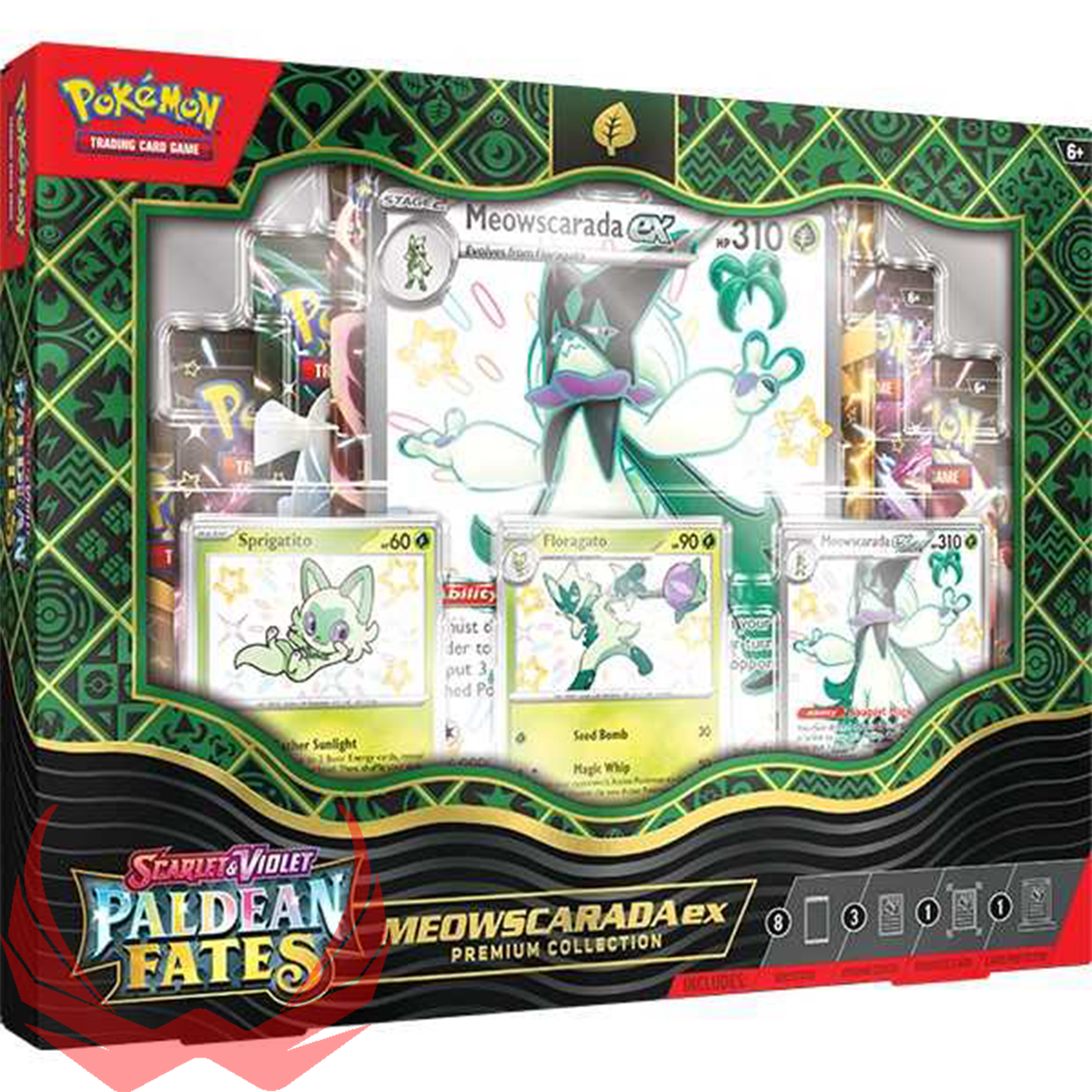 Pokemon Scarlet & Violet Paldean Fates Premium Collection Box