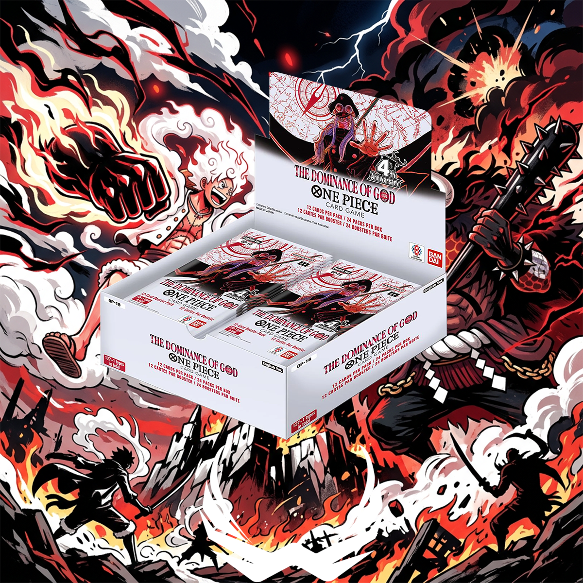 [PRE-ORDER] One Piece Card Game: Booster Box (OP-18)