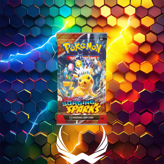 Pokemon Scarlet & Violet Surging Sparks: Booster Pack (10 Cards)