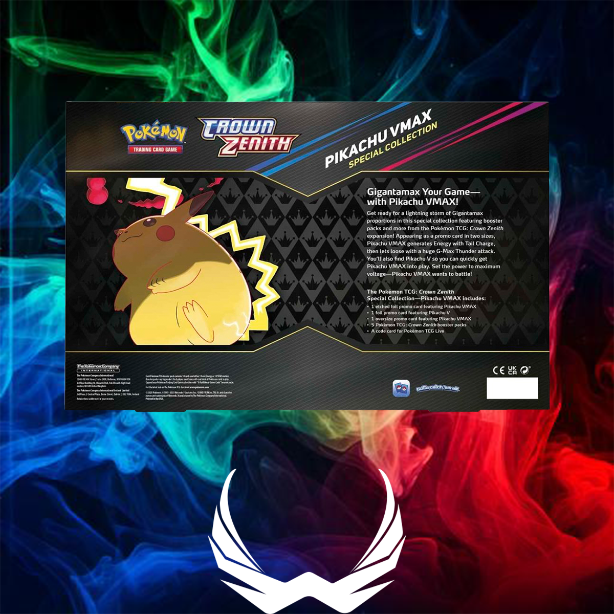 Pokmon TCG Crown Zenith Special Collection Pikachu VMAX, Inkl. Boosterpacks & Promo-Karten Pokmon TCG Crown Zenith Special Collection Pikachu VMAX, Inkl. Boosterpacks & Promo-Karten
